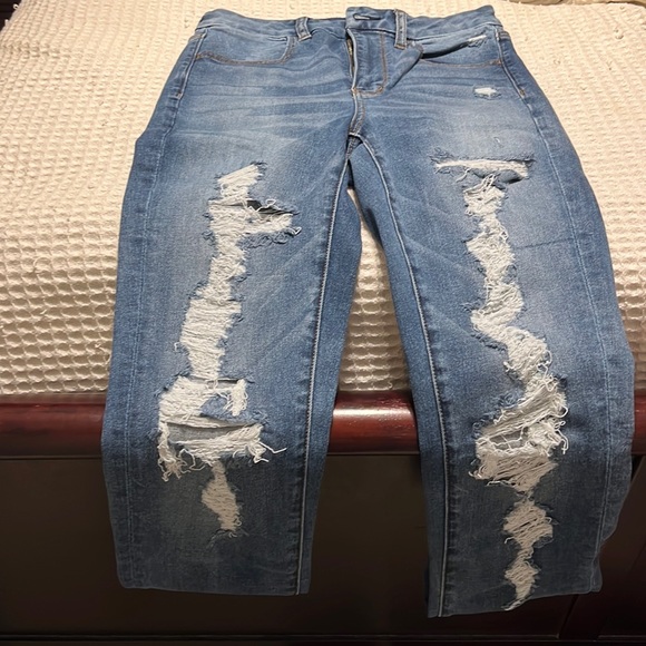 American Eagle Outfitters Denim - American Eagle Next Level Stretch Curvy Super Hi Rise Jeggings